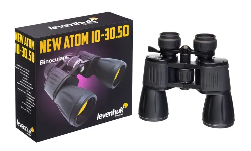 foto Lornetka Levenhuk New Atom 10–30x50,  5