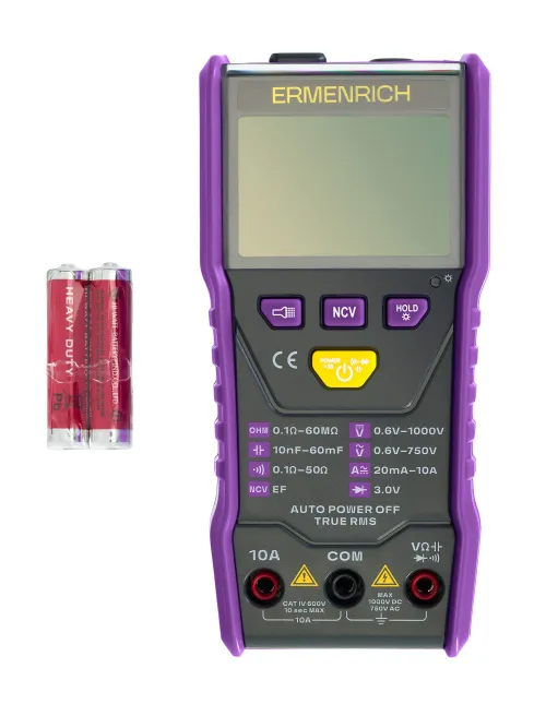 foto Uniwersalny miernik cyfrowy Ermenrich Zing TC20,  2