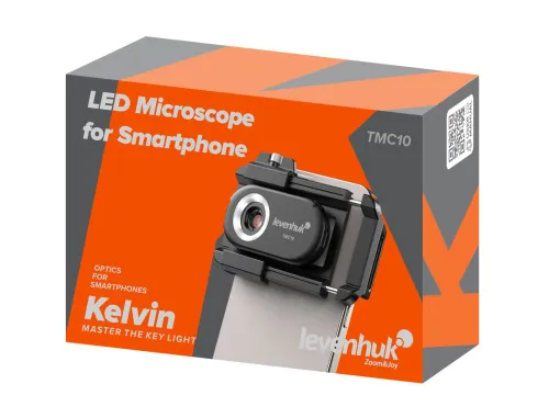 zdjęcie LED mikroskop do smartfonu Levenhuk Kelvin TMC10,  10