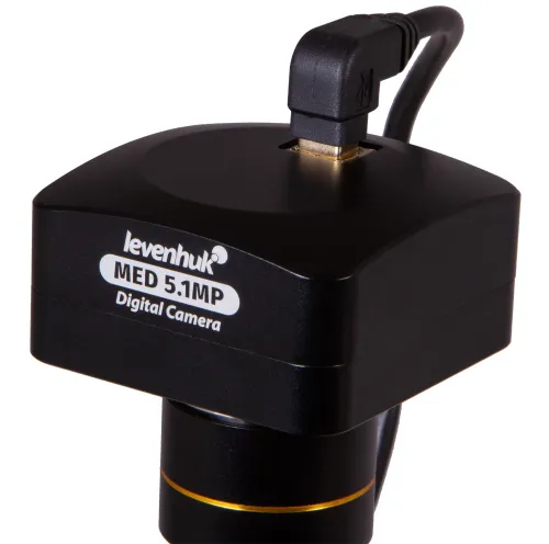 obraz Trójokularowy mikroskop cyfrowy Levenhuk MED D10T,  11