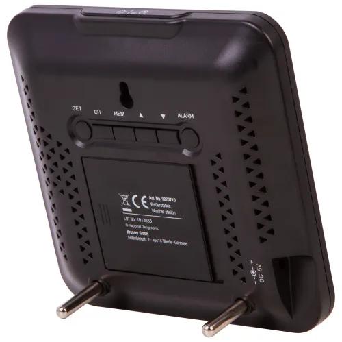 obraz Kolorowa stacja meteorologiczna Bresser National Geographic VA z 3 czujnikami zewnętrznymi,  7