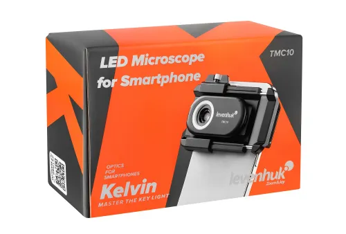 zdjęcie LED mikroskop do smartfonu Levenhuk Kelvin TMC10,  15