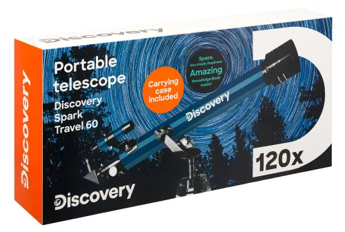 obraz Teleskop Levenhuk Discovery Spark Travel 60 z książką,  17