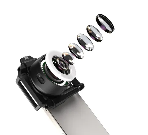 zdjęcie LED mikroskop do smartfonu Levenhuk Kelvin TMC20,  4