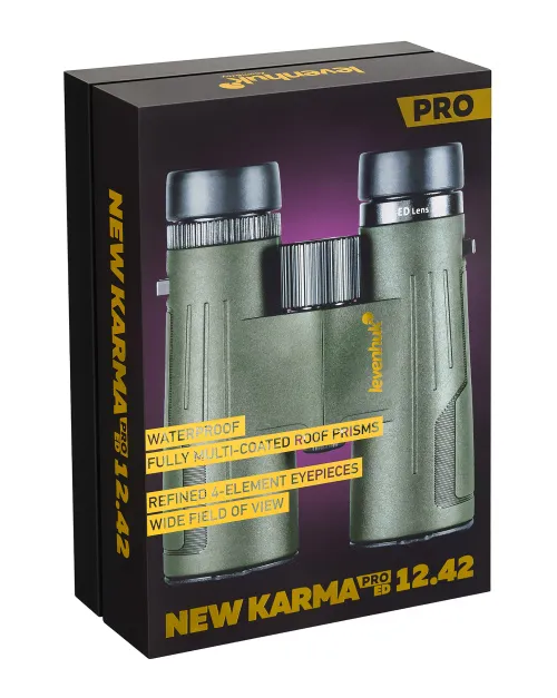 foto Lornetka Levenhuk New Karma PRO ED 12x42,  13