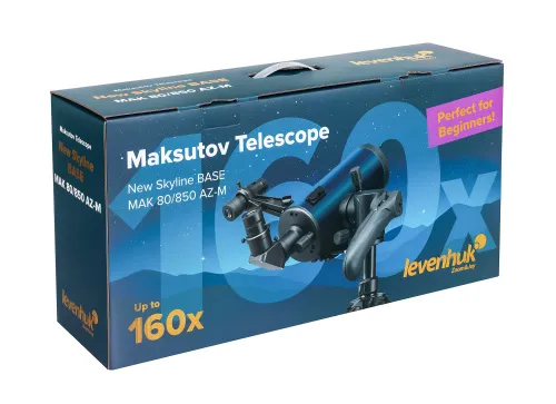 foto Teleskop Levenhuk New Skyline BASE МАК 80/850 AZ-M ,  16