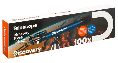 obraz Teleskop Levenhuk Discovery Spark 506 AZ z książką,  14