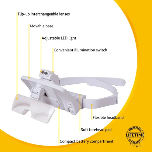 foto Okulary powiększające Levenhuk Zeno Vizor G7,  16