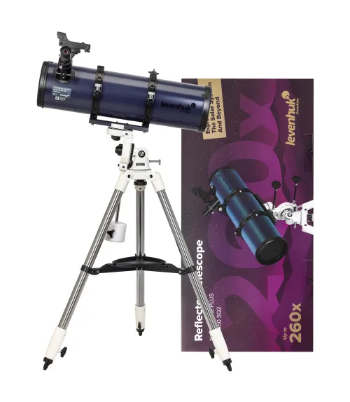 fotografia Teleskop Levenhuk New Skyline PLUS 130/650 SQ2,  2