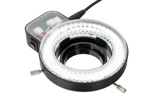 fotografia Lampa pierścieniowa MAGUS LED 144A z adapterem z gwintem,  2
