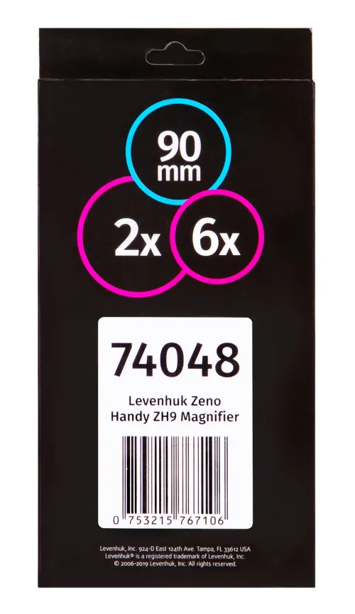zdjęcie Lupa Levenhuk Zeno Handy ZH9,  9