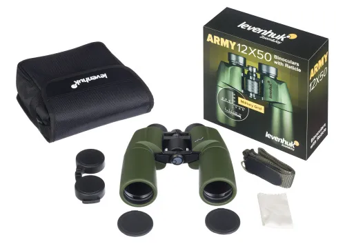zdjęcie Lornetka Levenhuk Army 12x50 z celownikiem,  5