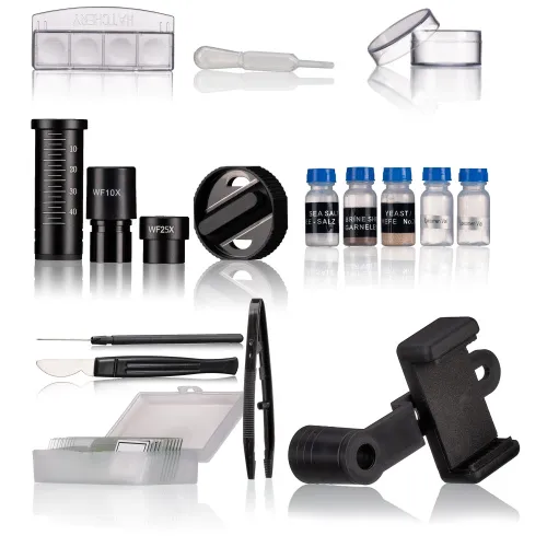 obraz Mikroskop Bresser Junior z powiększeniem 40× – 2000×,  3