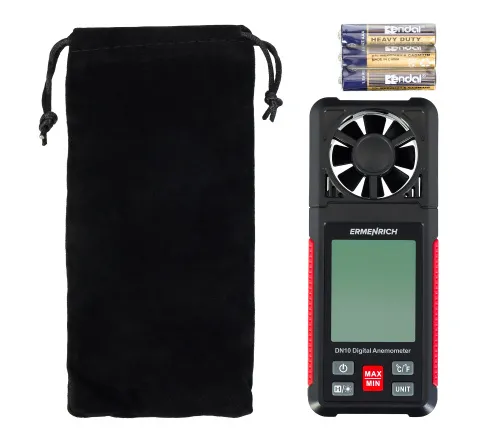 zdjęcie Wiatromierz cyfrowy Ermenrich Seek DN10,  6