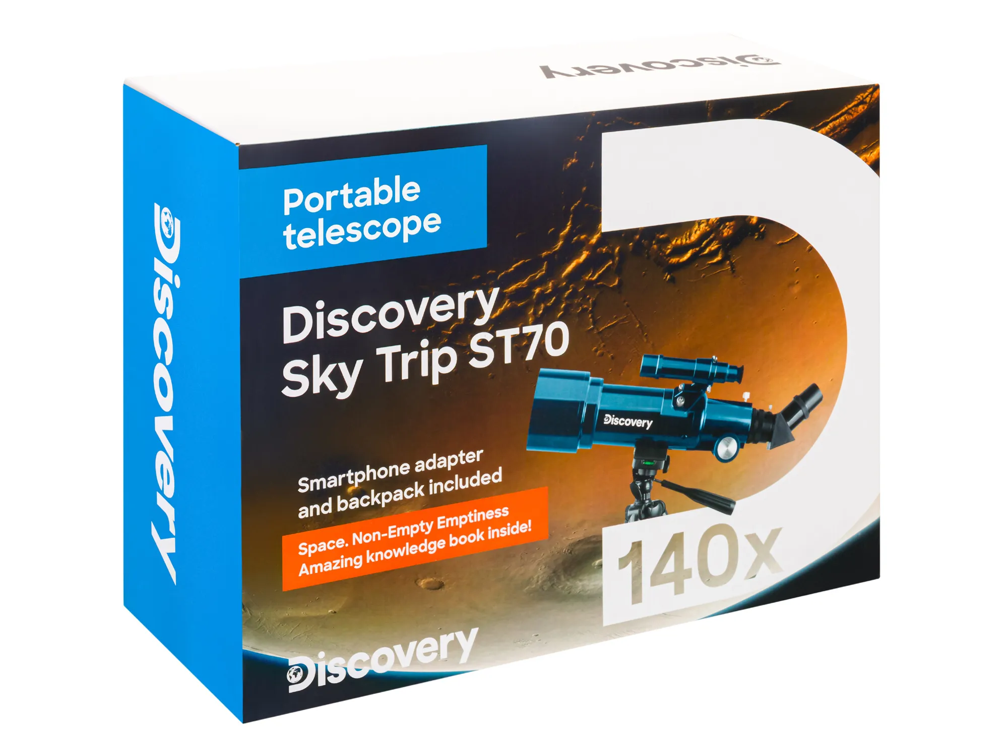 fotografia Teleskop Levenhuk Discovery Sky Trip ST70 z książką,  16