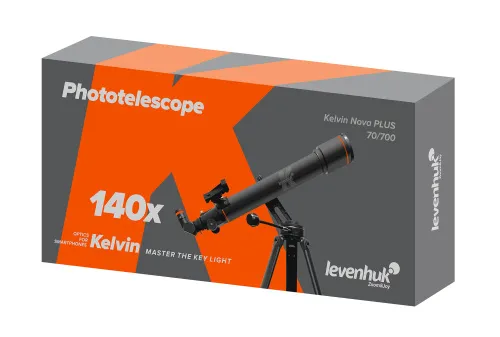 foto Fototeleskop Levenhuk Kelvin Nova PLUS 70/700,  8