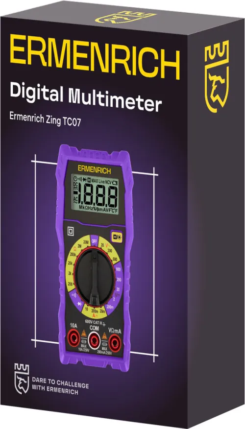fotografia Uniwersalny miernik cyfrowy Ermenrich Zing TC07,  2