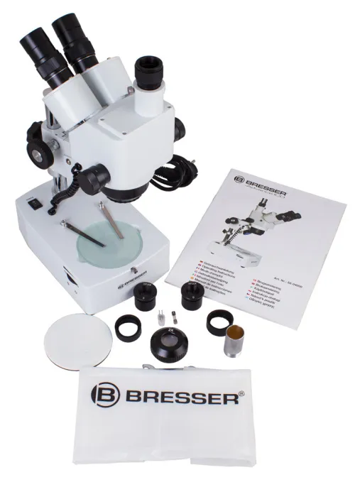 foto Mikroskop Bresser Advance ICD 10x–160x,  14