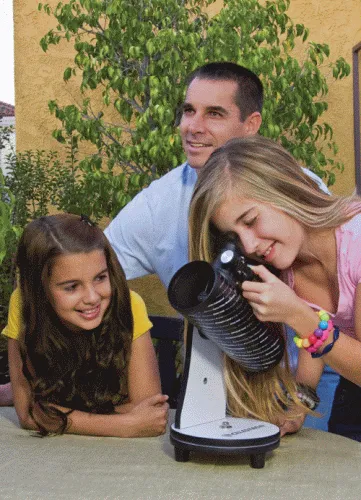 obraz Teleskop Celestron FirstScope 76,  4