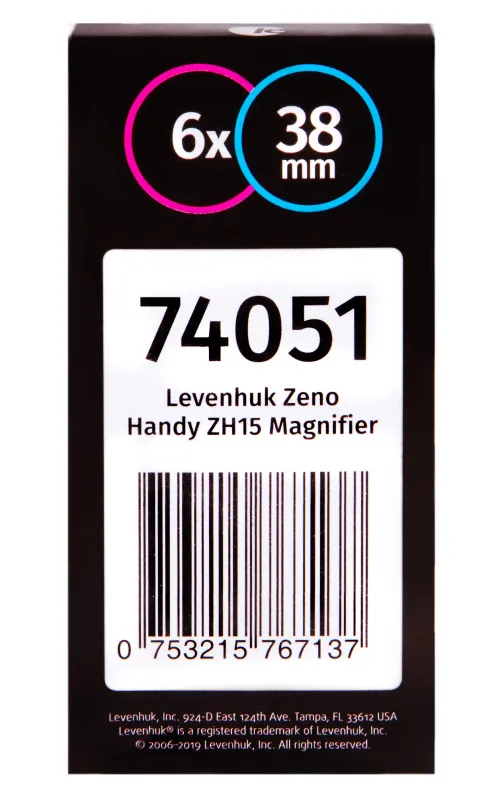 zdjęcie Lupa Levenhuk Zeno Handy ZH15,  8