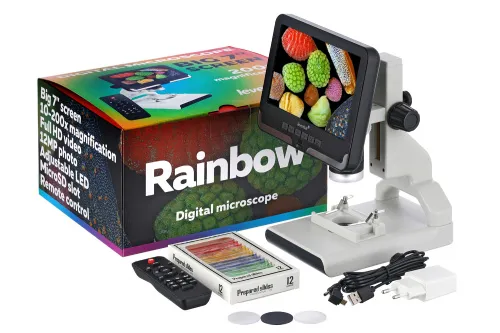 obraz Mikroskop cyfrowy Levenhuk Rainbow DM700 LCD,  2