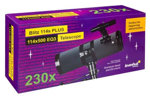 foto Teleskop Levenhuk Blitz 114s PLUS,  12
