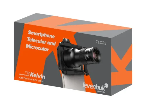zdjęcie Telekular i mikrokular do smartfonu Levenhuk Kelvin TLC25,  12