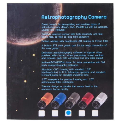 foto Kamera Bresser Full HD Deep-Sky i guider 1,25",  8