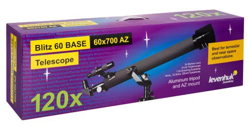 zdjęcie Teleskop Levenhuk Blitz 60 BASE,  12