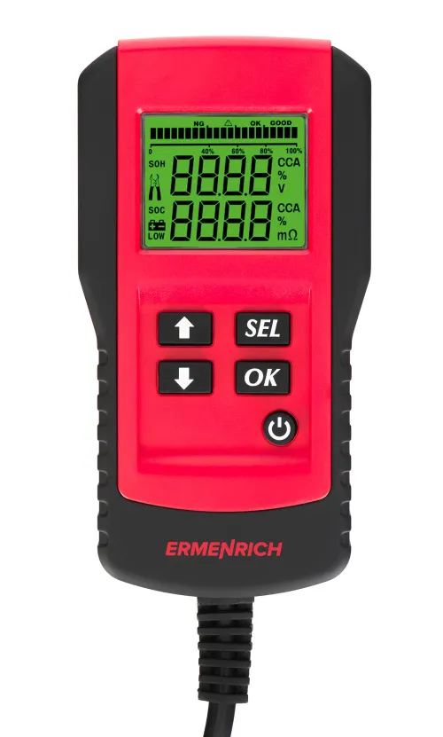 obraz Tester akumulatorów Ermenrich Zing AL45,  3