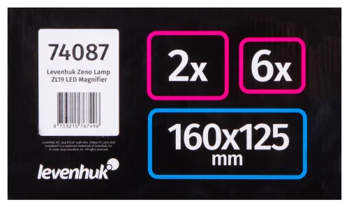 fotografia Lupa Levenhuk Zeno Lamp ZL19 LED,  15