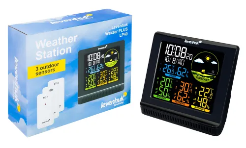 zdjęcie Stacja meteorologiczna Levenhuk Wezzer PLUS LP40,  2