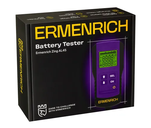 foto Tester akumulatorów Ermenrich Zing AL45,  6