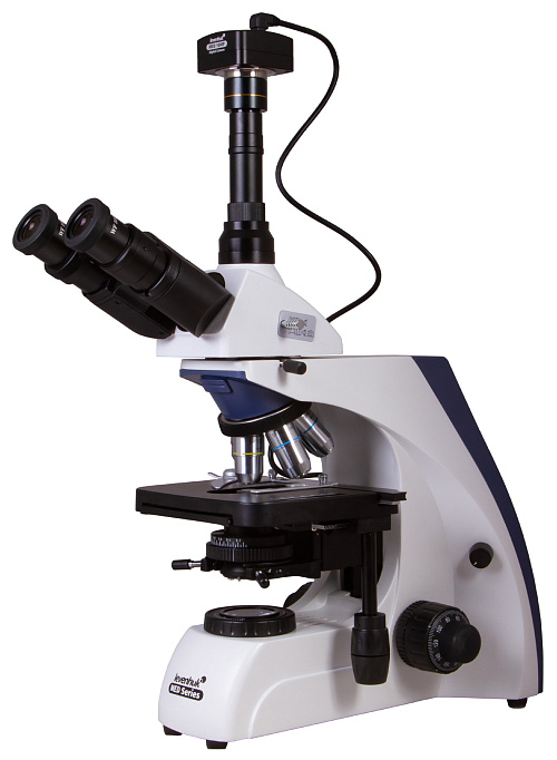 obraz Trójokularowy mikroskop cyfrowy Levenhuk MED D30T