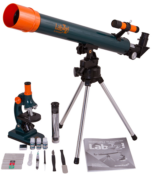 obraz Zestaw Levenhuk LabZZ MT2 z mikroskopem i teleskopem