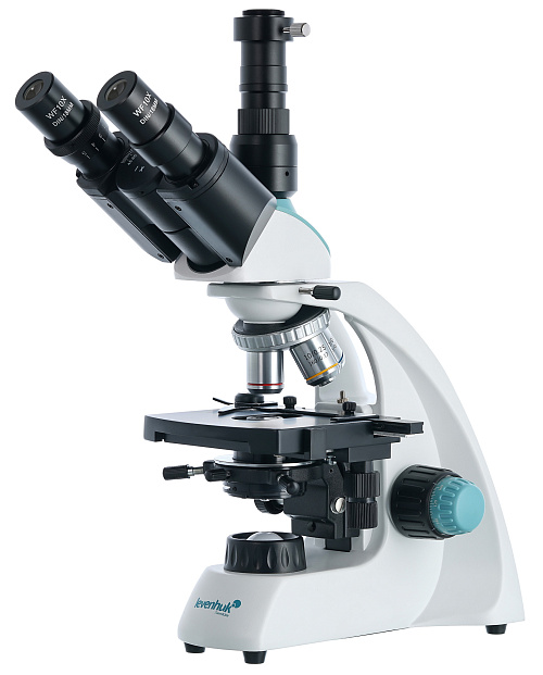 foto Trójokularowy mikroskop cyfrowy Levenhuk D400T